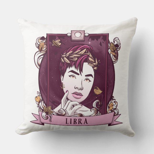 Horoskop - LIBRA Kissen (Vorderseite)