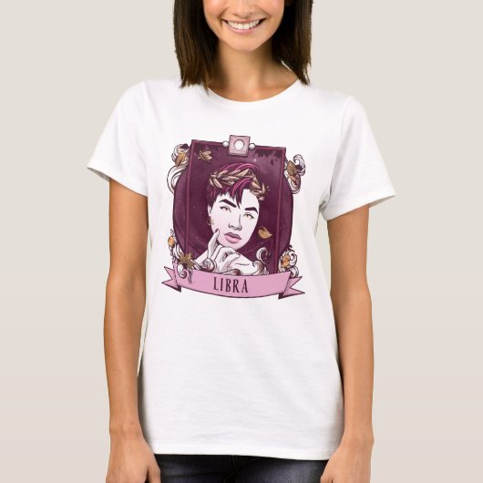 Horoskop - LIBRA T-Shirt (Vorderseite)