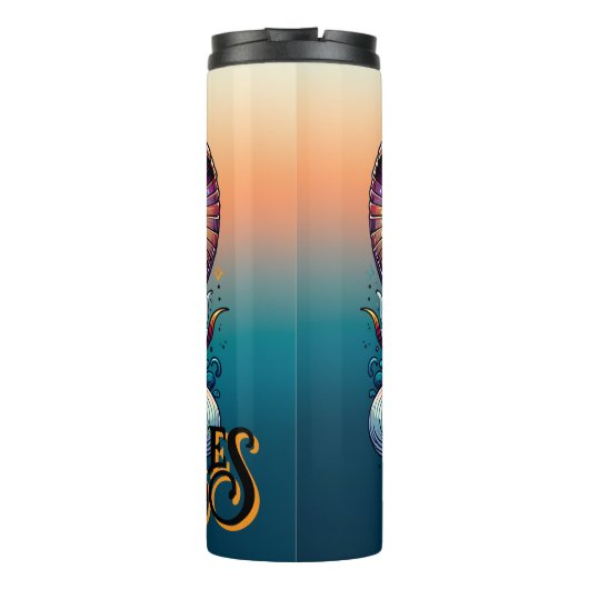 Horoskop | Mystical Ran Thermosbecher (Rückseite)