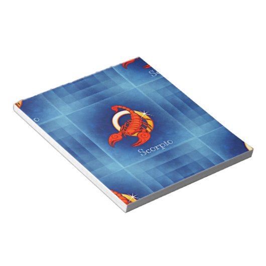 Horoskop Notizblock (angewinkelt)