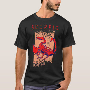 Horoskop Scorpio Zodiac Astrologie Zeichenkonstell T-Shirt