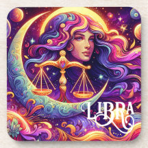 Horoskop Sign Libra Zodiac Ethereal Mystische Kuns
