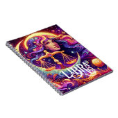 Horoskop Sign Libra Zodiac Ethereal Mystische Kuns Notizblock (Rechte Seite)