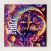 Horoskop Sign Libra Zodiac Ethereal Mystische Kuns Puzzle (Horizontal)