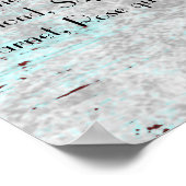 Horoskop Sign Taurus Bull Eigenschaften und Daten Poster (Ecke)