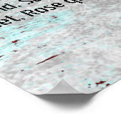 Horoskop Sign Taurus Bull Eigenschaften und Daten Poster (Ecke)