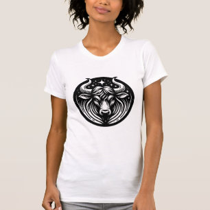 Horoskop Sign Taurus Bull Symbol T-Shirt