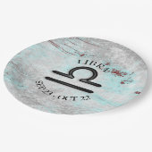 Horoskop Signalibra Astrologie Pappteller (Schrägansicht)