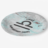 Horoskop Signalibra Astrologie Pappteller (Schrägansicht)