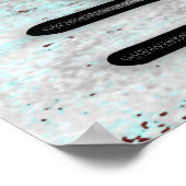 Horoskop Signalibra Astrologie Poster (Ecke)