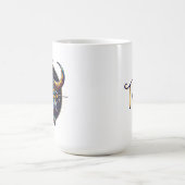 Horoskop Signatur Taurus Zodiac Astrologie Kaffeetasse (Mittel)