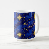 Horoskop Signatur Taurus Zodiac Astrologie Kaffeetasse (VorderseiteRechts)
