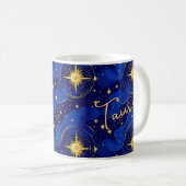 Horoskop Signatur Taurus Zodiac Astrologie Kaffeetasse (VorderseiteRechts)
