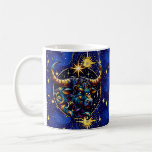 Horoskop Signatur Taurus Zodiac Astrologie Kaffeetasse