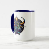 Horoskop Signatur Taurus Zodiac Astrologie Tasse (Vorderseite Links)
