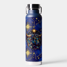Horoskop Signatur Taurus Zodiac Astrologie Trinkflasche