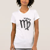 Horoskop-Signatur Virgo Astrologie Zodiac T-Shirt (Vorderseite)