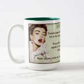 Horoskop: SKORPION (bewertetes G) Zweifarbige Tasse (Links)