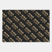 Horoskop Star Sign Aquarius Geschenkpapier Set (Vorderseite 3)