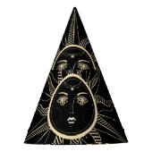 Horoskop, Sternzeichen, Vintag. Partyhütchen (Vorderseite)