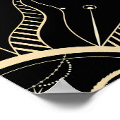 Horoskop, Sternzeichen, Vintag. Poster (Ecke)