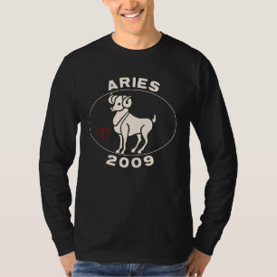 Horoskop Sternzeichen Widder Aries 2009 T-Shirt