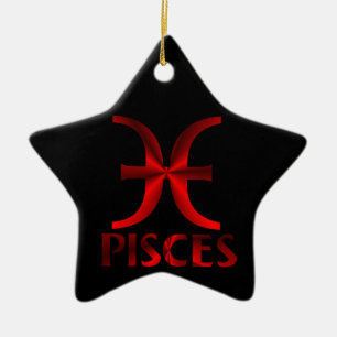 Horoskop-Symbol Keramikornament