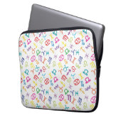 Horoskop-Symbole  Laptopschutzhülle (Vorderseite Links)