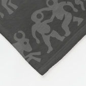 Horoskop-Uhren für die Astrologie - Anpassen Fleecedecke (Ecke)