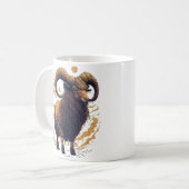 Horoskop-Zeichen Aries Kaffeetasse (Vorderseite Links)