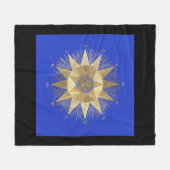 Horoskop, Zodiac, Astrologie, Fische, Hexerei Fleecedecke (Vorderseite (Horizontal))