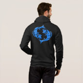Horoskop Zodiac Hoodie (Schwarz voll)