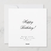 Horoskop Zodiac Sign Aries Feiertagskarte (Rückseite)