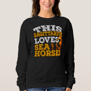 Horoskop Zodiac Signatur Sagittarier Lieben Seepfe Sweatshirt