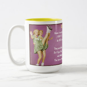 Horoskop: ZWILLING (Bewertung G) Zweifarbige Tasse