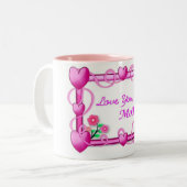 Hörrahmen - Muttertag Zweifarbige Tasse (Vorderseite Links)