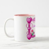 Hörrahmen - Muttertag Zweifarbige Tasse (Links)