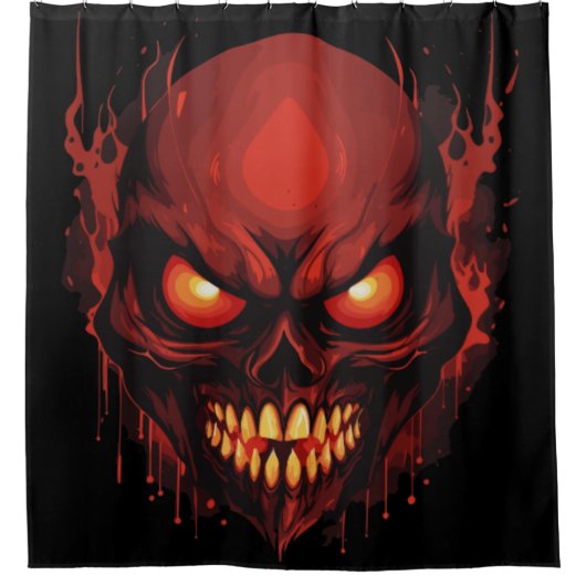 Horriating Hollow Duschvorhang (Vorderseite)