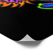 Horrid Evil Clown Poster (Ecke)