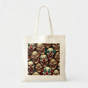 Horriende Clowns Halloween Tragetasche