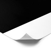 Horrofanz Abstrakt Skull Poster (Ecke)