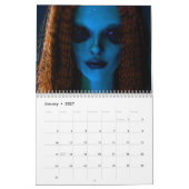 Horror 2027 kalender (Jan 2027)