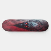 Horror Aesthetic Skull Skateboard (Horizontal)