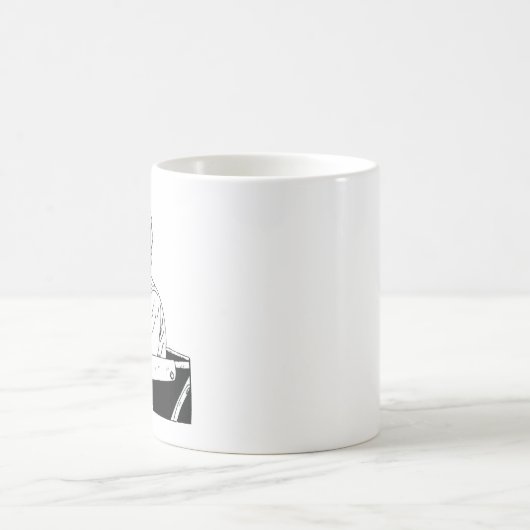 Horror anime art kaffeetasse (Mittel)