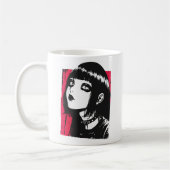 Horror anime girl  kaffeetasse (Links)