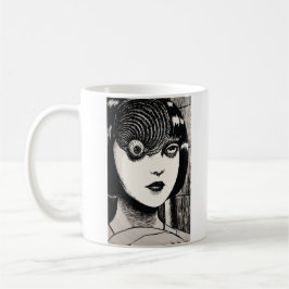 Horror anime girl  kaffeetasse