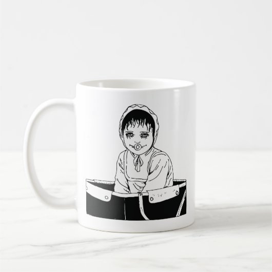 Horror-Anime-Kunst Kaffeetasse (Links)