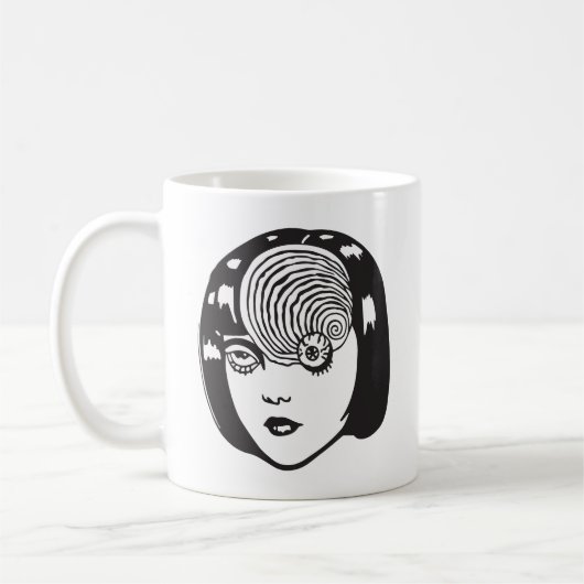 Horror-Anime-Mädchen Kaffeetasse (Links)