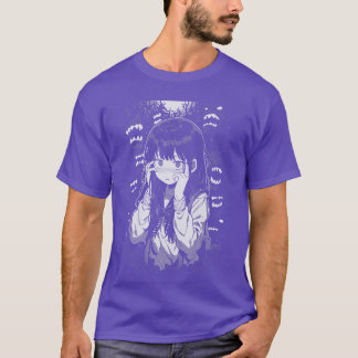 Horror Anime Manga Harajuku Gothic Grunge Ästhetik T-Shirt