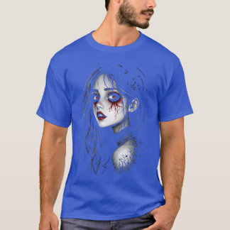 Horror Anime Mangaee I Gothic Outfit I Japanese Ch T-Shirt